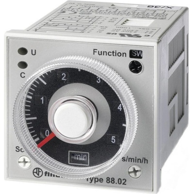 Finder 88.02.0.230.0002 88.02.0.230.0002 časové relé, 0.05 s - 100 h, 250 V/AC, 8 A, 1 ks