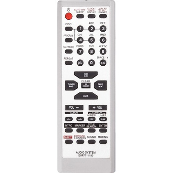 GENERAL Panasonic eur7711150 - дистанционно управление дубликат (eur7711150)