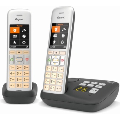Gigaset CE575A Duo stříbrná černá – Zboží Živě