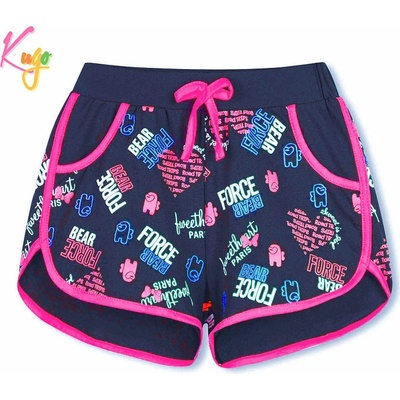 Kugo dívčí kraťasy tm.modré TM6210