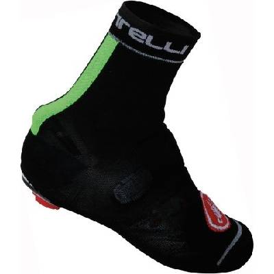 Castelli návleky na boty Belgian Bootie 4 black/yelow fluo