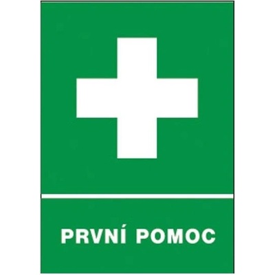 ČERVA Tabulka bezpečnostní - První pomoc 9903001399999