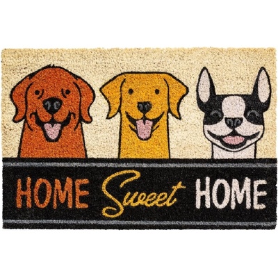 FLOMA Ruco Happy Dogs Home Sweet Home Kokosová 40 x 60 x 1,5 cm