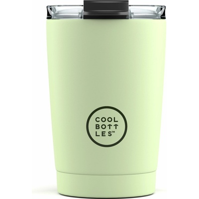 Cool Bottles nerezový termohrnek Pastel Green 550 ml