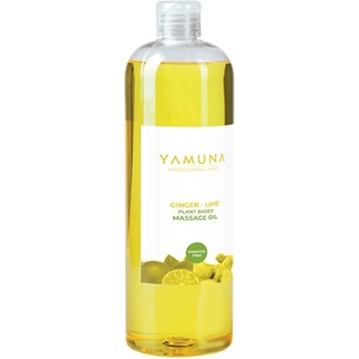 Yamuna Zázvor-limetka rastlinný masážny olej 1000 ml