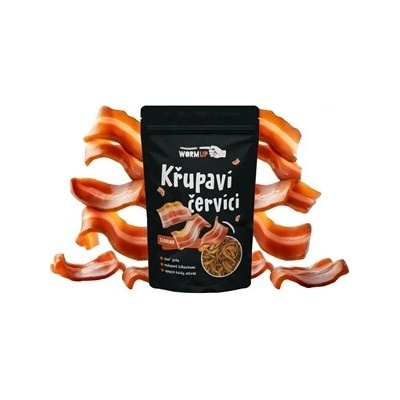 Wormup červíky s príchuťou slaniny 20 g