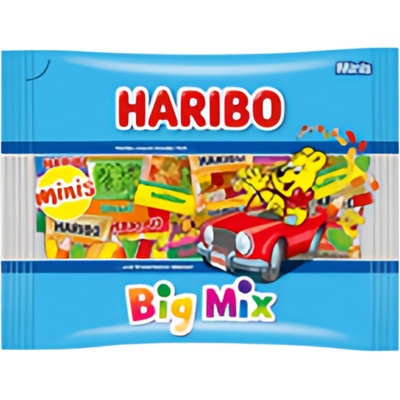 Haribo Big Mix Směs želé a pěnových cukrovinek 330 g – Zboží Dáma