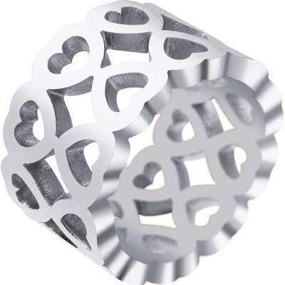 Bruno Dvojitý srdíčkový prsten S3704