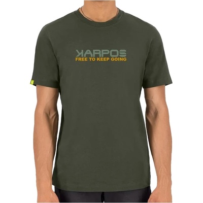 Karpos Мъжка тениска Karpos Loma Cotton T-Shirt - Deep Depths - размер XL (216-8345-0514)