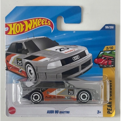 Mattel Hot Wheels Audi 90 Quattro sivé 1:64