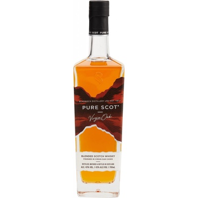 Pure Scot Virgin Oak 43% 0,5 l (čistá fľaša)