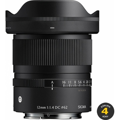 Sigma 12mm F1.4 DC Cont. Sony