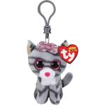Ty As Kiki Cat Grey Plush Clip 8, 5cm (1607-35243)