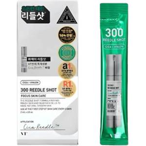 VT Cosmetics Reedle Shot 300 - Бустер Серум За Лице С Микроигли 10бр×2мл
