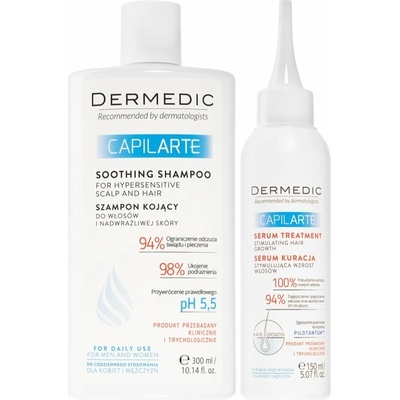 Dermedic Capilarte Dermedic Capilarte zklidňující šampon pro citlivou a podrážděnou pokožku 300 ml