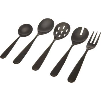 Image 1 of Herdmar Комплект прибори за сервиране century" - 5 части - черни / гланц (173-5540-0517-070-0001)