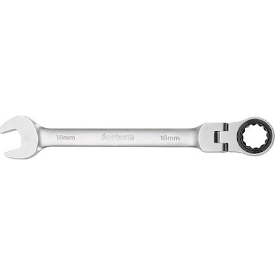 Fortum klíč ráčnový očkoplochý s kloubem, 72 zubů, 11 mm L 173 mm 4720211