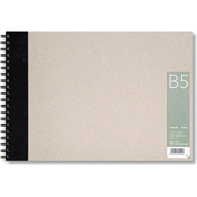Bobo-Blok Skicák B5 recyklovaný papír Ecoline 170 g/m2, 30 listů
