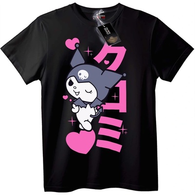 NOONEBRAND Тениска Kawaii Вампир - L, White
