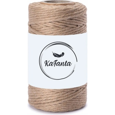 Macrame priadza KaFanta PREMIUM 2mm/50m - mocca