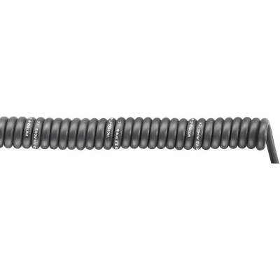 Lapp 70002751 spirálový kabel SPIRAL H07BQ-F 1000 mm / 3000 mm 3 G 1.50 mm² + 3 G 1.5 mm² černá