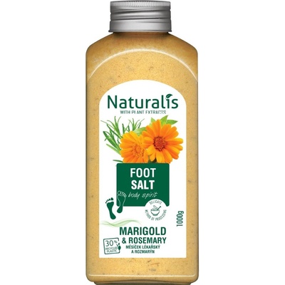NATURALIS sůl na nohy Marigold & Rosemary 1000 g