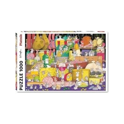 Piatnik Puzzle 1000 - Scouting mice PIATNIK