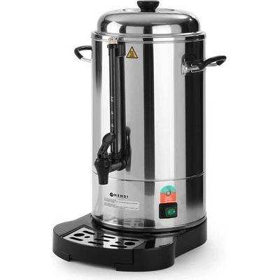 HENDI Dvojstěnný perkolátor 10L 230V/1500W 370x390x(H)525mm inox černá