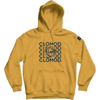 CloMod суитшърт с качулка "twirl", Spicy Mustard Yellow (C080011-79)
