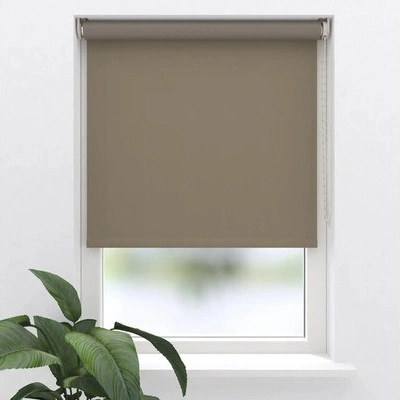 SOLUNA Zatemňovacia roleta Colormatch zladená V40 210 x 190 cm hnedá/béžová
