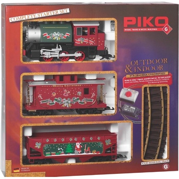 Piko G Start-Set Weihnachten - Коледен товарен влак (37105)