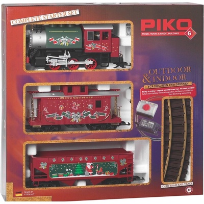 Piko G Start-Set Weihnachten - Коледен товарен влак (37105)
