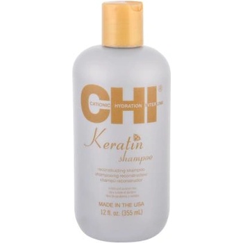 Farouk Systems CHI Keratin 355 ml шампоан за регенерация на изтощени коси за жени