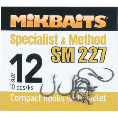 Mikbaits Specialist & Method SM 227 vel.12 10 ks