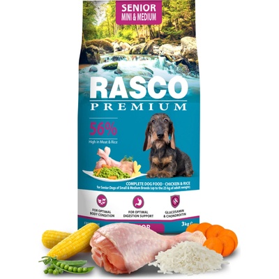 Rasco Premium Senior Small & Medium 3 kg