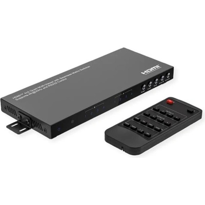 Value Мултивизуална система 4x2 HDMI, 4K30Hz, Quad, безпроблемна 14.99. 3592-2 (14.99.3592-2)