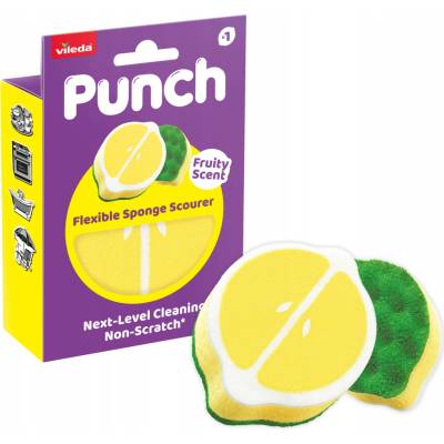 VILEDA HUBA NA RIADU PUNCH LEMON S VÔŇOU 1 KS