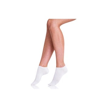 Bellinda dámské krátké ponožky 2 páry COTTON IN-SHOE SOCKS 2x bílá