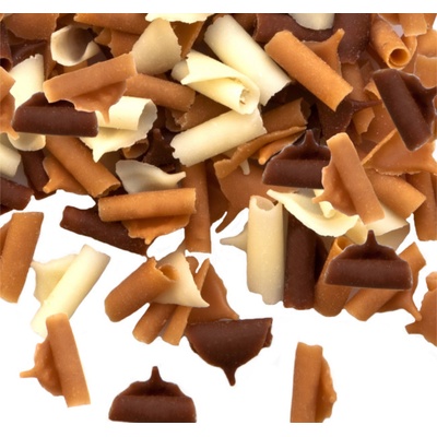 Čokoládové hobliny TRIO (80 g) 5506 dortis dortis – Hledejceny.cz