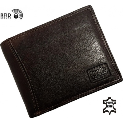 Sendi design pánská kožená hnědá