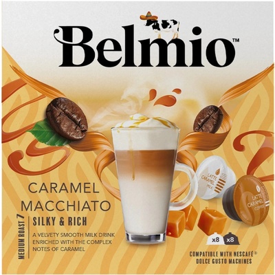 Belmio Кафе капсули Belmio - Caramel Macchiato Dolce Gusto, 16 броя (9951)