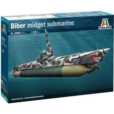ITALERI Model Kit ponorka 5609 U BOOT BIBER 1:35