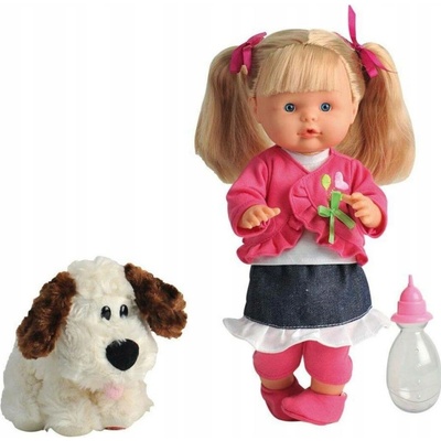 Panenka Alltoys Nena mluvící 36 cm se psem
