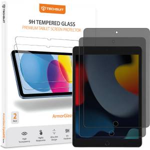 Techsuit Поверителен стъклен протектор за таблет Techsuit ArmorGlass CrystalHD (2 броя в комплект) - iPad 10.2 (2019/2020/2021) - Прозрачен