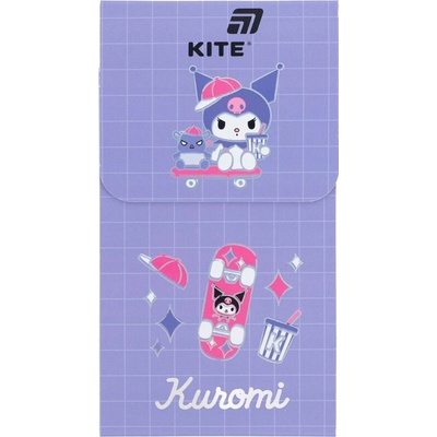 Kite Poznámkový blok B6 Kuromi fialový