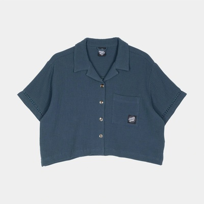 Santa Cruz Dune Crop SS Shirt Deep Sea DEEP SEA