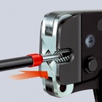 KNIPEX Клещи автоматични за кримпване на кабелни накрайници 0.08-10мм2 квадрат, ръкохватка 190мм, с пружина, Knipex (K975308)
