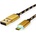 Roline Cable USB2.0 A-Micro B, M/M, 1m, Gold, 11.02. 8319 (11.02.8319)