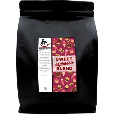 BotaCoffee Sweet Espresso Blend Dark Roast zrnková 1 kg
