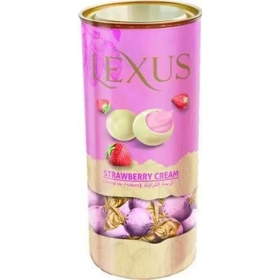 Lexus kakaové bonbóny strawberry cream dóza 0,5 kg